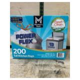 200 Tall Kitchen Trash Bags, 13-Gallon