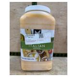 Plastic Container of Italian Dressing