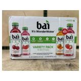 Bai WonderWater Variety Pack, 15 Bottles