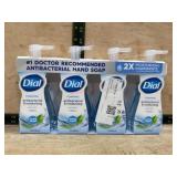 Dial Foaming Antibacterial Hand Soap, 4-Pack