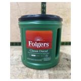 Folgers Classic Decaf Ground Coffee, 29.2 oz