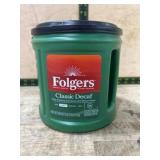 Folgers Classic Decaf Ground Coffee, 22.6 Oz