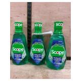 Scope Outlast Mouthwash Bottles, Set of 3