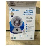 6-Inch Smart Table Fan and Air Circulator
