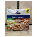 Quaker Instant Oatmeal Variety Pack, 52 Packets