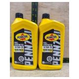 2 Pennzoil Full Synthetic 5W-20 Motor Oil Bottles