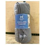 Gray Cooling Throw Blanket, 60 x 70 in