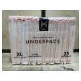 Pack of 25 XL Super Absorbency Underpads