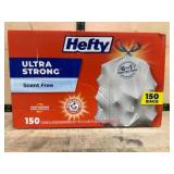 Hefty Ultra Strong Scent-Free Trash Bags, 150 Ct