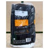10-Pack White Disposable Table Covers