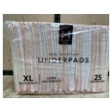 Pack of XL Underpads, 25-Count