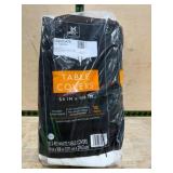 10-Pack Black 3-Ply Table Covers