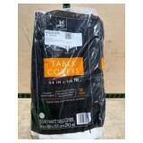 10-Pack White Table Covers, 54 in x 108 in