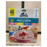 Quaker Instant Oatmeal Variety Pack, 40 Packets