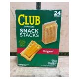 Club Crackers Snack Stacks, 24 Packs