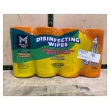 Disinfecting Wipes 4-Pack, 312 Total Wipes