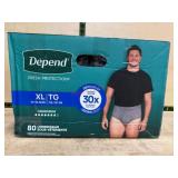 Depend Fresh Protection XL Disposable Underwear