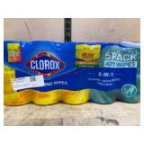 Clorox Disinfecting Wipes, 5-Pack