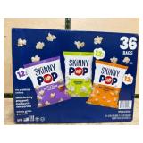 Case of 36 SkinnyPop Popcorn Bags