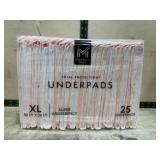 Package of XL Underpads, 25-Count