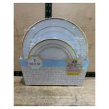 48 Luxe Disposable Plates