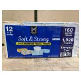 12-Pack 2-Ply Premium Facial Tissue