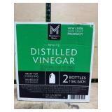 Two-Pack White Distilled Vinegar, 1 Gallon Each