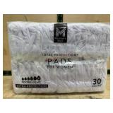 Overnight Extra Protection Pads for Women, 30-Coun