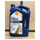 Shell Rotella T6 SAE 5W-40 Full Synthetic Oil
