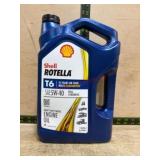 Shell Rotella T6 SAE 5W-40 Full Synthetic Oil