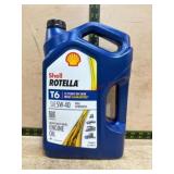 Shell Rotella T6 SAE 5W-40 Engine Oil, 1 Gallon