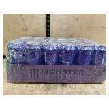 Pack of Monster Energy Ultra Violet Cans