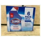 Clorox 2-in-1 Toilet Bowl Cleaner, 6-Pack
