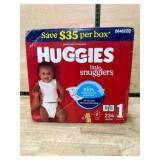 Huggies Little Snugglers Size 1 Diapers, 234 Ct