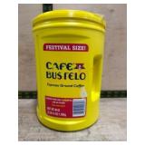 Cafe Bustelo Espresso Ground Coffee Container