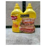 Twin Pack Yellow Mustard Bottles