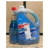 Windex Glass Cleaner Set With Spray Bottle