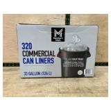 320 Commercial Trash Can Liners
