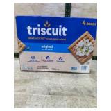 Triscuit Original Crackers, Four Boxes