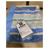 Striped Sand-Resistant Beach Towel