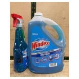 Two Containers of Windex Original Cleaner
