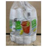 Disposable Plastic Cups, 12 oz, Pack of 300