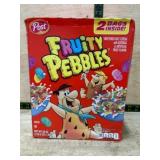 Post Fruity Pebbles Cereal, 2-Bag Pack