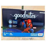 Goodnites Spider-Man Youth Underwear, Size XS, 74-