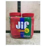 Twin Pack of Jif Creamy Peanut Butter