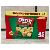 Cheez-It White Cheddar Snack Pouches, 45-Count