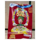 Lucky Charms Frosted Toasted Cereal Box