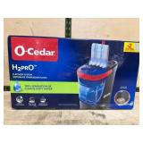 O-Cedar H2Pro Flat Mop System with Accessories
