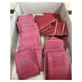 Flat of little Luxart Library books