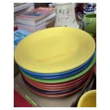 9 Fiesta dinner plates